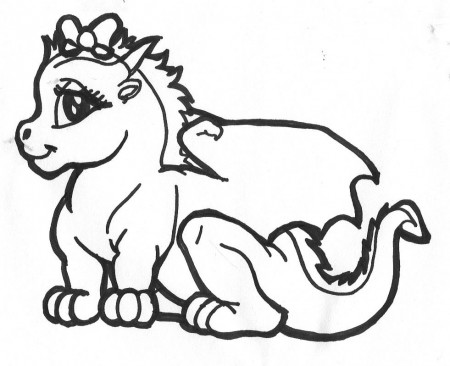 EMBROIDERY-DRAGON | Coloring Pages, Baby Dragon and ...