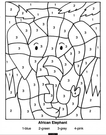 Numbers Coloring Pages | eColoringPage.com- Printable Coloring Pages