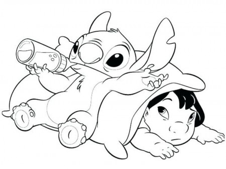 Lilo And Stitch Printable Coloring Pages | Lilo and stitch drawings, Stitch coloring  pages, Stitch drawing
