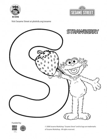 The Letter S Coloring Page | Kids Coloring… | PBS KIDS for Parents