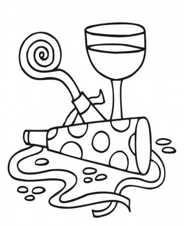 Pin on New Year Coloring Pages