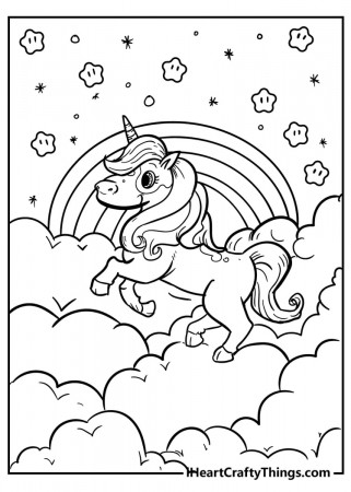 Unicorn Coloring Pages - 60 Magical Unique Designs (2023)
