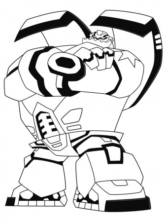 Cartoon Bulkhead Coloring Page - Free Printable Coloring Pages for Kids