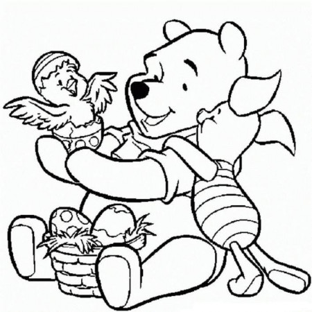 disney spring coloring pages - Clip Art Library
