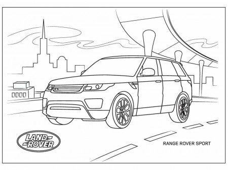 Land Rover coloring pages. Free Printable Land Rover coloring pages.