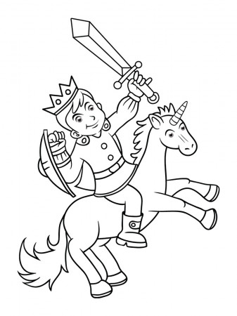 Prince coloring pages. Free Printable Prince coloring pages.