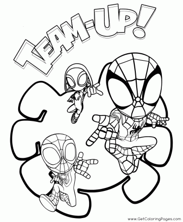 Spidey Amazing Friends Coloring Pages ...