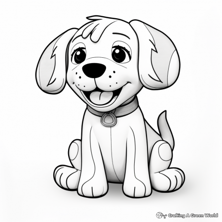 Dog Toy Coloring Pages - Free & Printable!