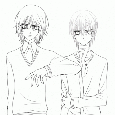 Vampire Knight Coloring Page