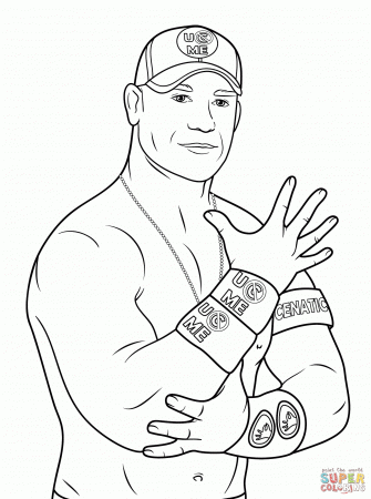 Preschool John Cena Coloring Pages Printable Az Coloring Pages ...