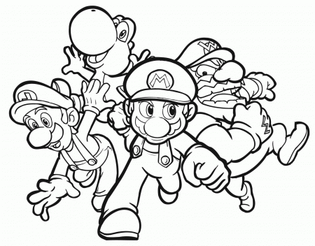 Mario And Luigi Coloring Pages (20 Pictures) - Colorine.net | 20345