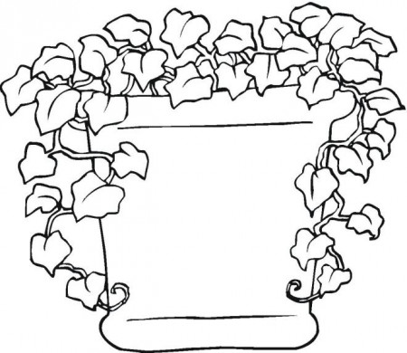 Free Plants Coloring Pages