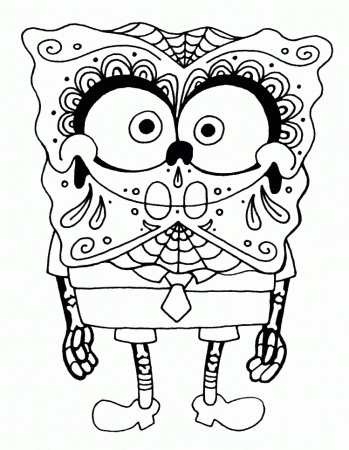 Related Skull Coloring Pages item-12761, Skull Coloring Pages ...