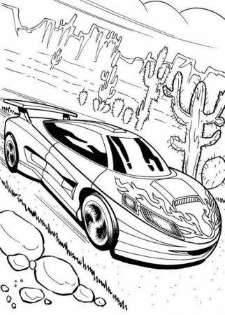 20+ Free Printable Race Car Coloring Pages - EverFreeColoring.com