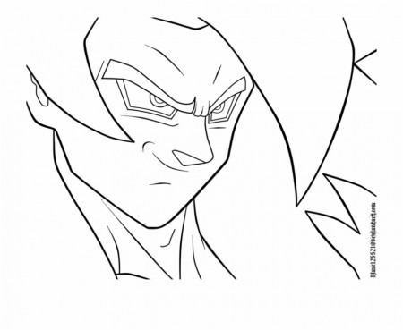 Free Goku Black And White Drawing, Download Free Goku Black And White  Drawing png images, Free ClipArts on Clipart Library