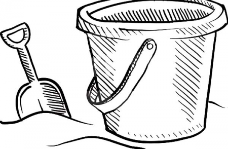 Pin on Bucket Coloring Pages