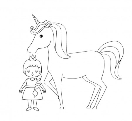 The Cutest Free Unicorn Coloring Pages Online