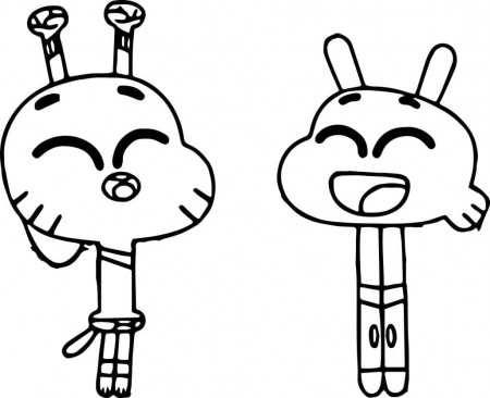 The Amazing World of Gumball coloring pages | WONDER DAY — Coloring pages  for children and adults