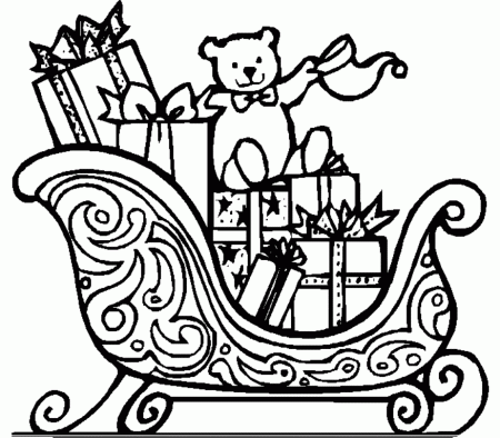 Presents Coloring Pages - Best Coloring Pages For Kids