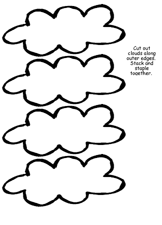 Simple Way to Color Cloud Coloring Page - Toyolaenergy.com