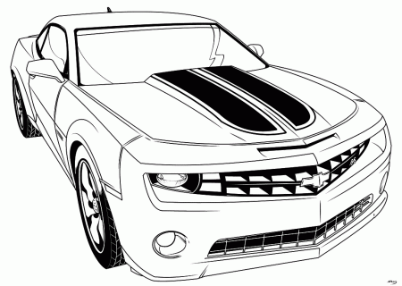 16 Pics of Bumblebee Camaro Coloring Pages - Transformer Bumblebee ...