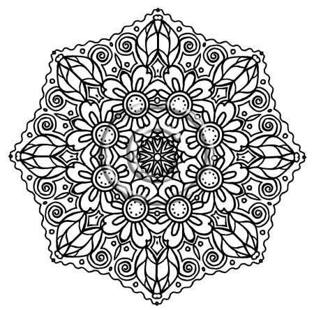 intricate mandalas Colouring Pages | Mandala coloring pages ...