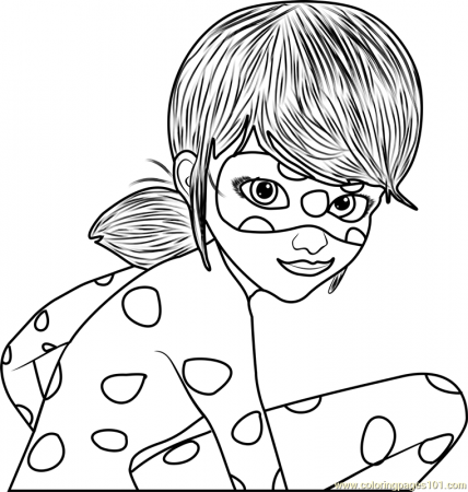Ladybug Coloring Page - Free Miraculous Ladybug Coloring Pages ...