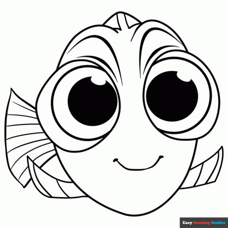 Baby Dory from Finding Dory Coloring ...