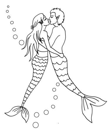 Top 10 mermaid colouring pages • blog des sirènes
