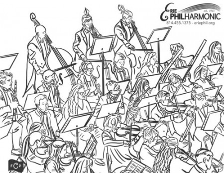 coloring — Erie Philharmonic