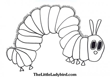 Hungry Caterpillar Coloring Pages Free The Hungry Caterpillar Coloring Page  Thelittleladybird - entitlementtrap.com | Cat coloring book, Hungry  caterpillar, Coloring pages