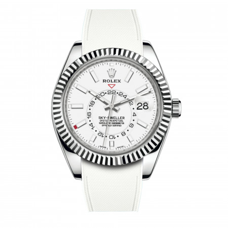 R strap rubber watch band for Rolex sky dweller & Oyster bracelet – ABP  Concept