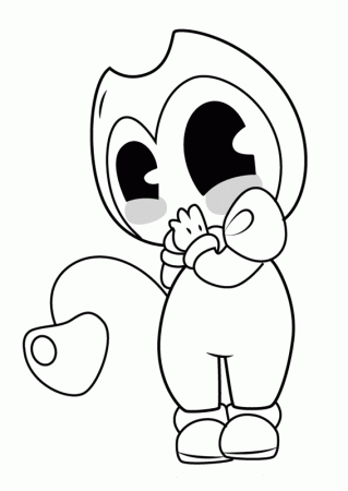 Baby Bendy Coloring Pages Free Printable | Coloring pages, Cartoon coloring  pages, Bendy and the ink machine