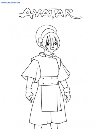 Avatar The Last Airbender coloring pages . Printable coloring pages