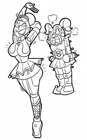 Circus Baby Coloring Pages (Page 1) - Line.17QQ.com