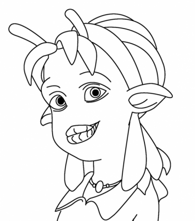 Planet 51 Coloring Page