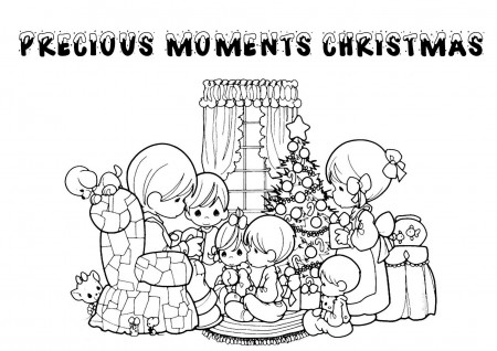 precious moments christmas coloring pages printable - Printable ...