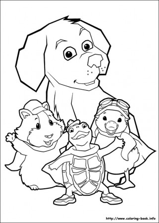 Wonder Pets Coloring Pages Printable