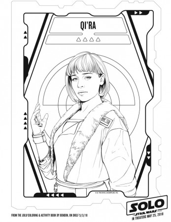 SOLO: A Star Wars Story - Coloring Sheets Free Printables - April Golightly