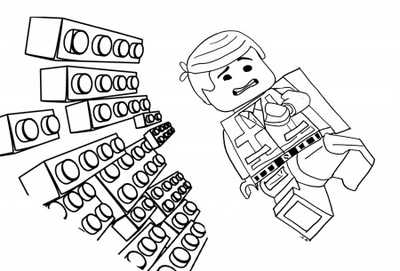 Image of The Great Lego Adventure to download and color - Lego the Big  Adventure Kids Coloring Pages