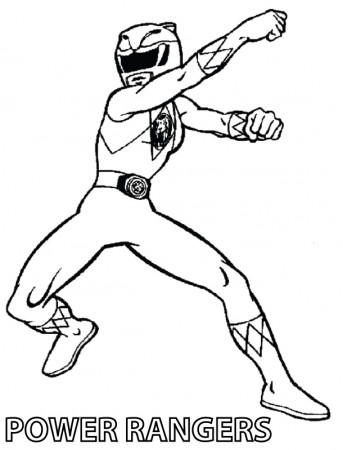 Drawing Power Rangers #49962 (Superheroes) – Printable coloring pages
