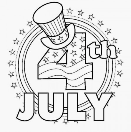 Independence Day Pictures To Color | Free Coloring Pictures