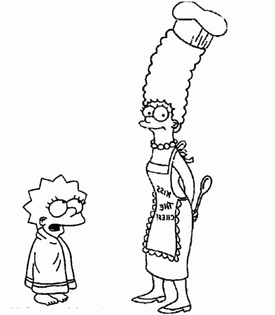 marge simpson - Clip Art Library