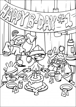 Kids Next Door coloring page - free printable coloring pages on coloori.com