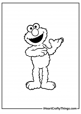 Printable Elmo Coloring Pages (Updated 2023)