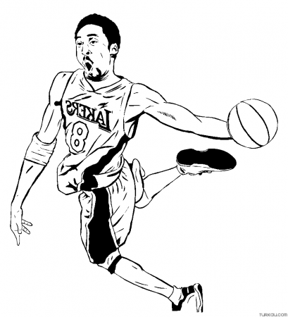 NBA Coloring Page » Turkau