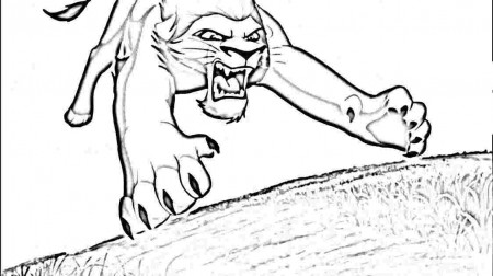 kovu lion king 2 coloring pages - Clip Art Library