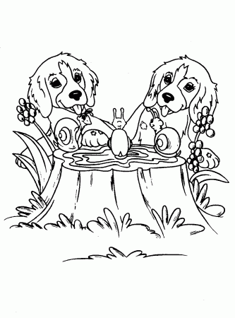 Kids Coloring Pages Free Printable Dog Coloring Pages For Kids Dog ...