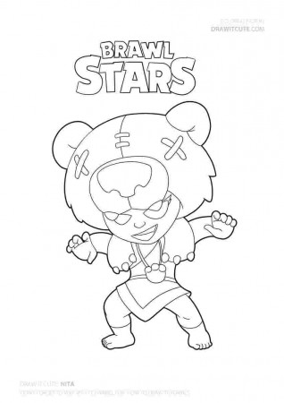 020 How To Draw Poco Super Easy With Coloring Page C Brawl ...
