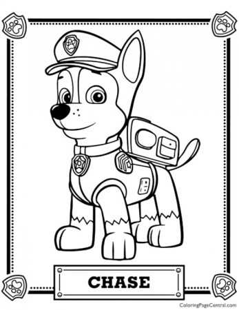Paw Patrol - Ryder Coloring Page | Coloring Page Central
